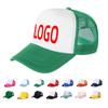 Wholesale High Quality Custom 3D Embroidery Sublimation Print 5-Panel Trucker Mesh Cap Baseball Gorras Blank Foam Trucker Hat