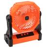 Camping Fan 3 Speed Mode 3 Blades USB Charging 10000mAh 270 Degrees Pivot Tent Fan for Camping Picnic Travel
