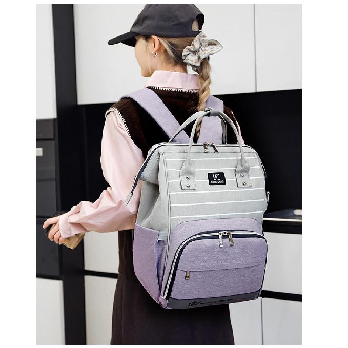 New lightweight luxury diaper bag, large-capacity multi-functional mommy bag, perfect for outings and preparing for childbirth