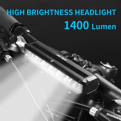 900 1400 2600 LM Lumen Bike Light Front Lamp USB Rechargeable LED 8000mAh Bicycle Light Headlight Bike EOS 610 620 630 640