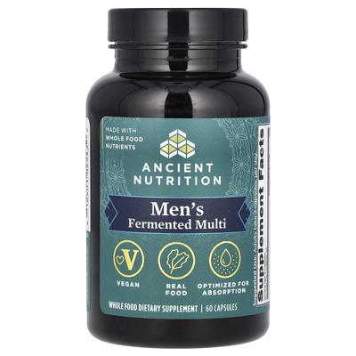 Fermented Multivitamin for Men, 60 Capsules