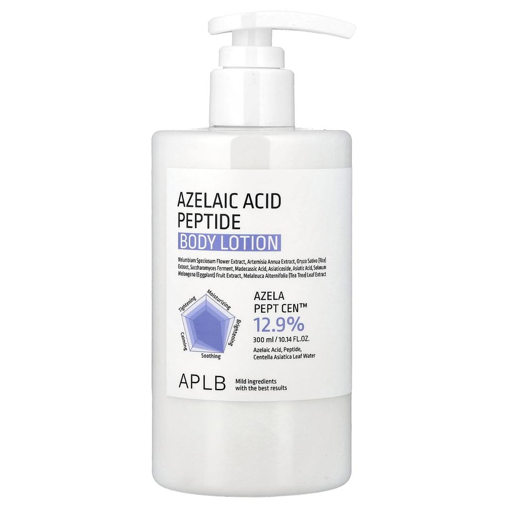 APLB, Azelaic Acid Peptide Body Lotion, 300ml (10.14 fl oz)