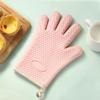 Guanti da forno in silicone con presa antiscivolo per la sicurezza in cucina, per cucinare e cuocere