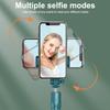 Cell Phone Selfie Stick Tripod Bluetooth Remote Wireless Selfi Stick Phone Holder Stand With Beauty Fill Light For Phone