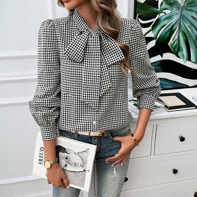 Autumn and Winter Tops for Women, Casual Contrasting Color Cardigans, Long-sleeved Shirts