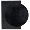 Oviedo Short Pile Rug Black 140 X 200 Cm