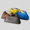 Korean Niche Minimalist Metal Handbag 2026 New Women's Geometric Shoulder Crossbody Bag Texture Bucket Bag