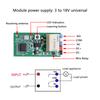 DC3V-18V Mini Wireless Remote Control Switch 433MHz LED Light Remote Switch Micro On/Off Relay Module for Light DIY Curtain