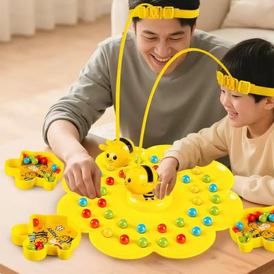 Little Bumblebee Multifunktionales Brettspiel Puzzle Angelspielzeug Interaktives Lernspielzeug für Kinder Weihnachtsgeschenk Familienspiel