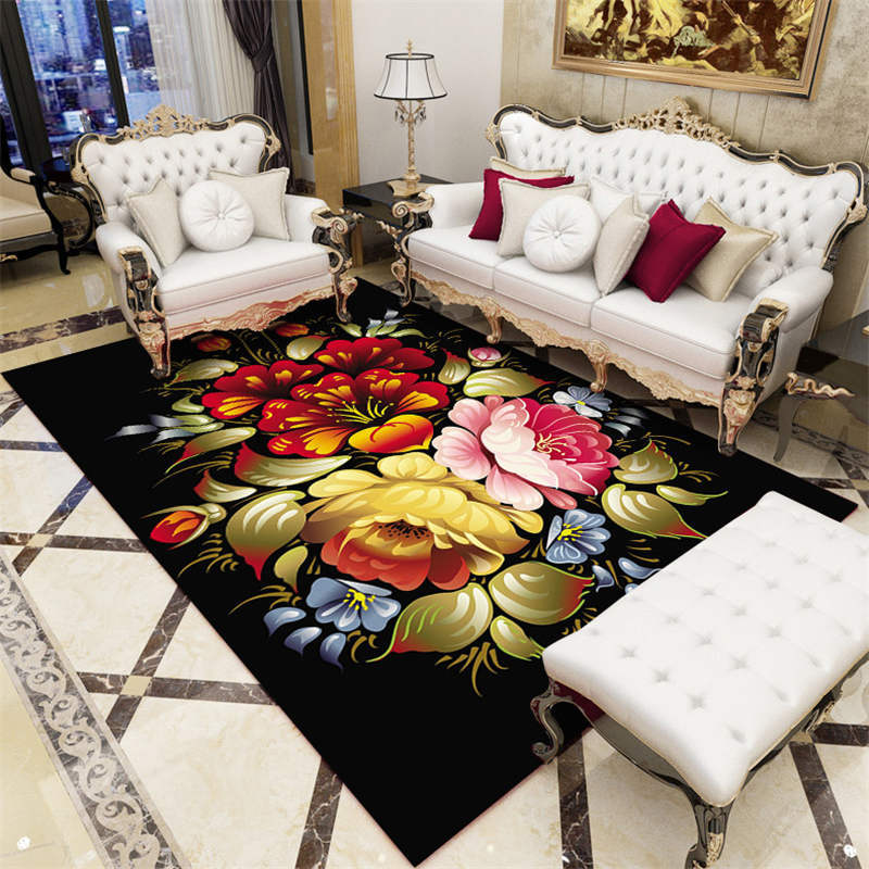 

Living Room Carpet Bedroom Bedside Rugs Mat Modern Style Coffee Table Floor Cushion Sofa Carpet 80*120cm