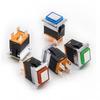 Rectangular Metal Illuminated Push Button Switch