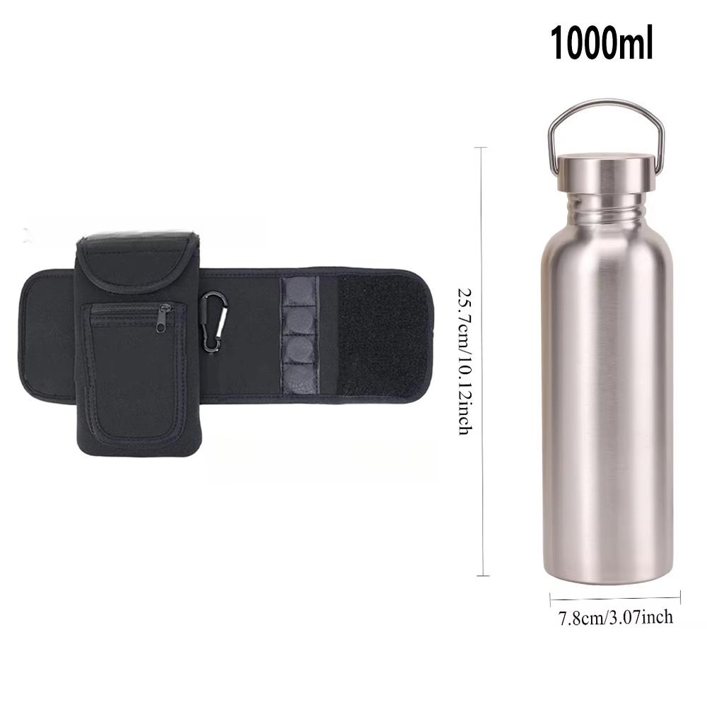 Magnetic Water Bottle Holder Water Bottle Holder Gym Accessories Water Bottle Holder with Key Pocket Mobile Phone SIM Card