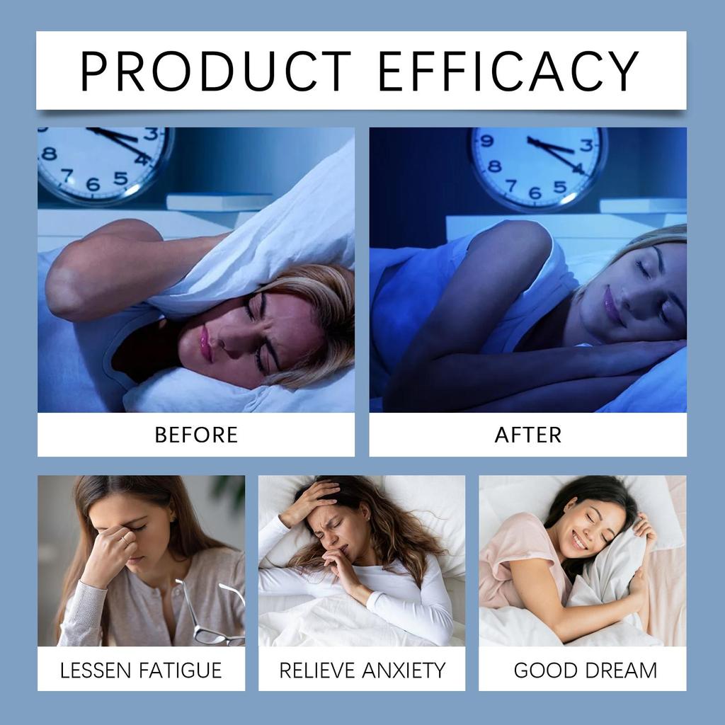 60 Stück Bluebell Schlaf-Patch Nächtliche Schlaf-Verwöhn-Duft Heimduftender Ätherischer Öl-Patch