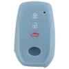 Silicone key cover is suitable for Toyota RAV4 RongFang Smart 3-key key case Highlander Vessa Lingshang protective cover