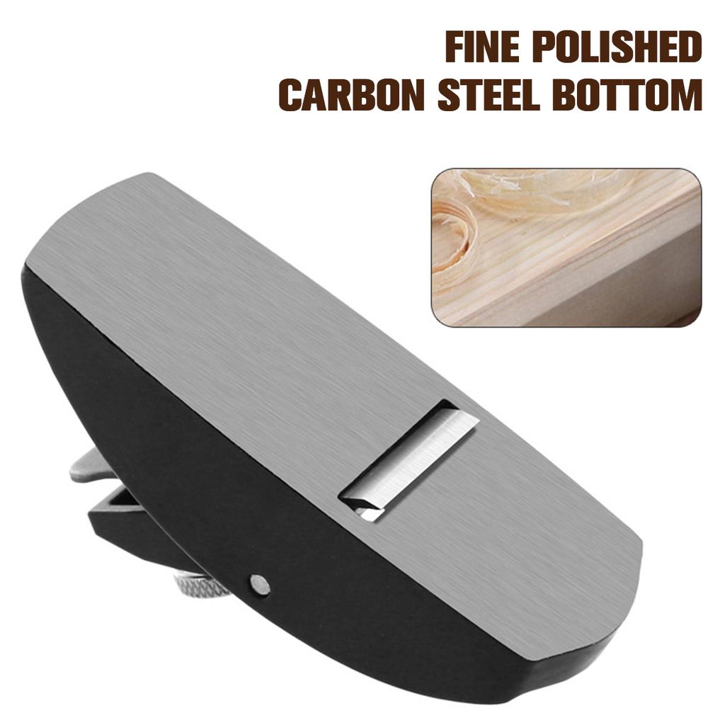 Mini Hand Planer Professional Woodworking Planer Smoothing Adjustable Flat Bottom Trimming Precise Manual Wood Planer for Craft