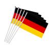 Steag Mic Portabil Germania Steaguri Naționale Germane pe Băț, Steaguri Mini de Mână pentru Cupa Mondială Evenimente Sportive Decorare Petrecere