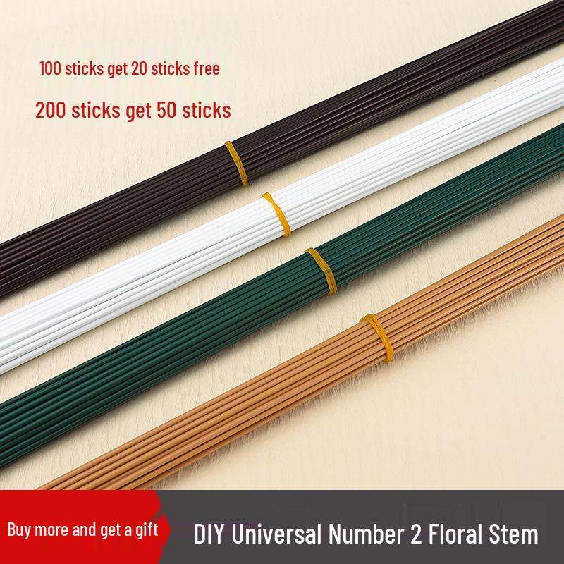 No. 2 Floral Stem Jute Rope for DIY Silk Flower Crafting
