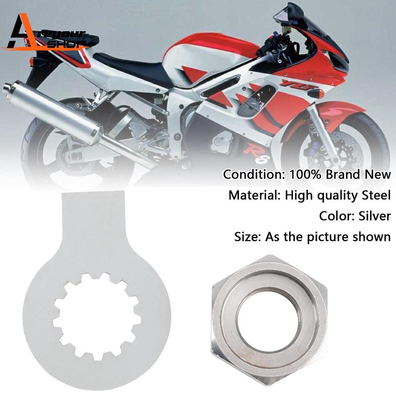 Front Sprocket Nut Lock Washer Tab Kit for YAMAHA R6 YZF 600 1000 TDM 850
