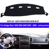 Auto Armaturenbrett Abdeckung Dashmat Pad Teppich Armaturenbrett Polster 2 Schichten Für Dodge Ram 1500 2500 3500 2002 2003 2004 2005 LHD Modelle