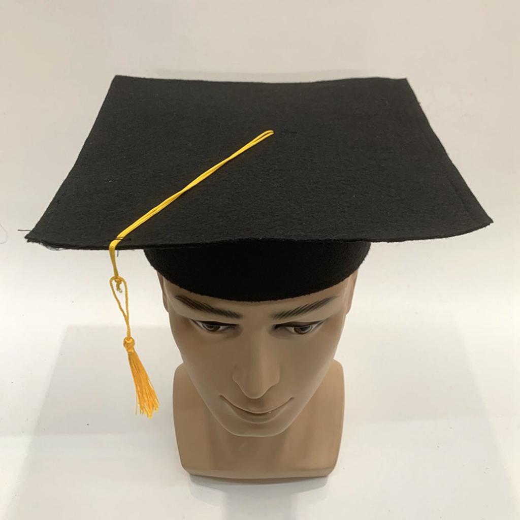 Neutral Adult Child Graduation Cap With Tassel High School