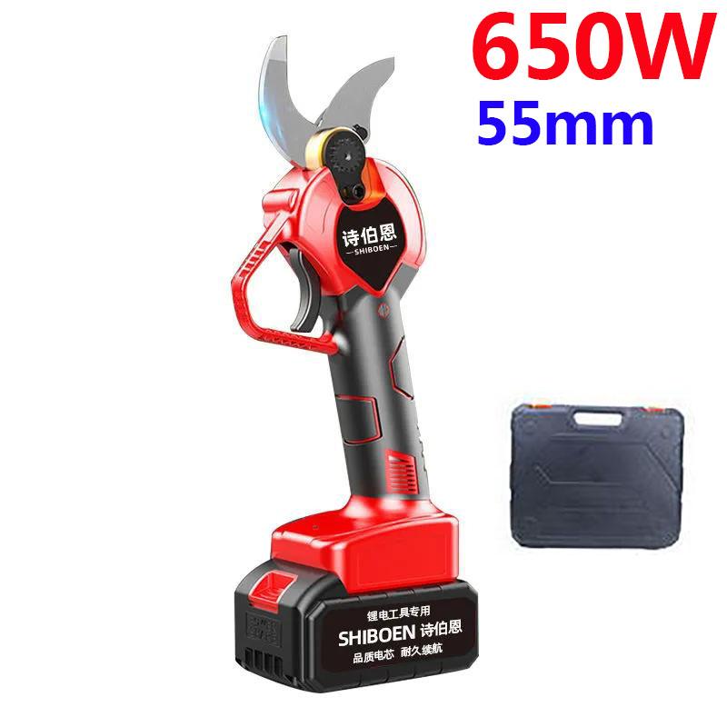 Buy 21V Powerful Electric Pruning Shear Set 55mm Cordless Branch