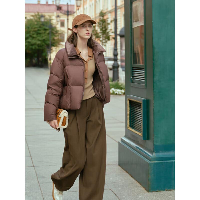 Bingjie Stand Collar Puffer Down Jacket