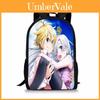 Seven Deadly Sins Student Backpack Cartoon Nylon Women Men Casual Book Bag