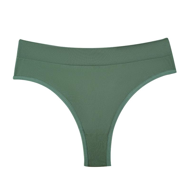Big Size Female Spring and Summer Sexy Comfortable Breathable Hip High Waist Without A Scratch Briefs