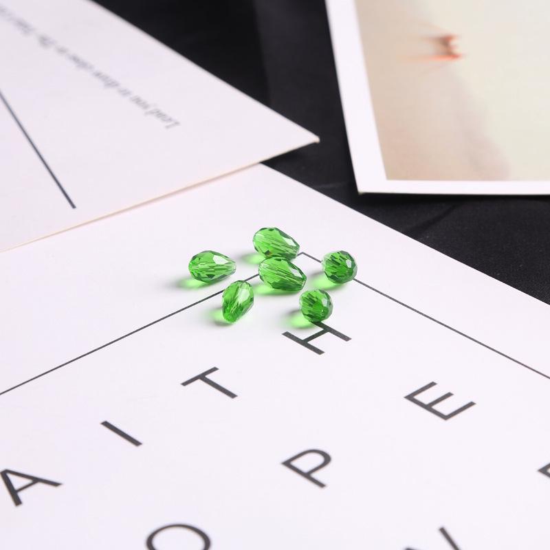 Premium Teardrop Faceted Crystal Beads for DIY Jewelry Making