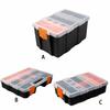 Portable Screw Box Organiser With Adjustable Dividers For Tools Screw Organiser Storage Box Nails