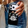 Space Moon Astronaut Phone Case For iPhone 17 Air 14 15 13 12 Max Cover For Apple 16e 11 Pro Max Plus Coque