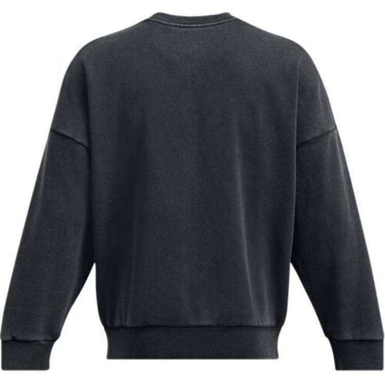 Under Armour Icon Training Crew Neck Pullover Sweatshirt Men Sweatshirt Black 1386553-001