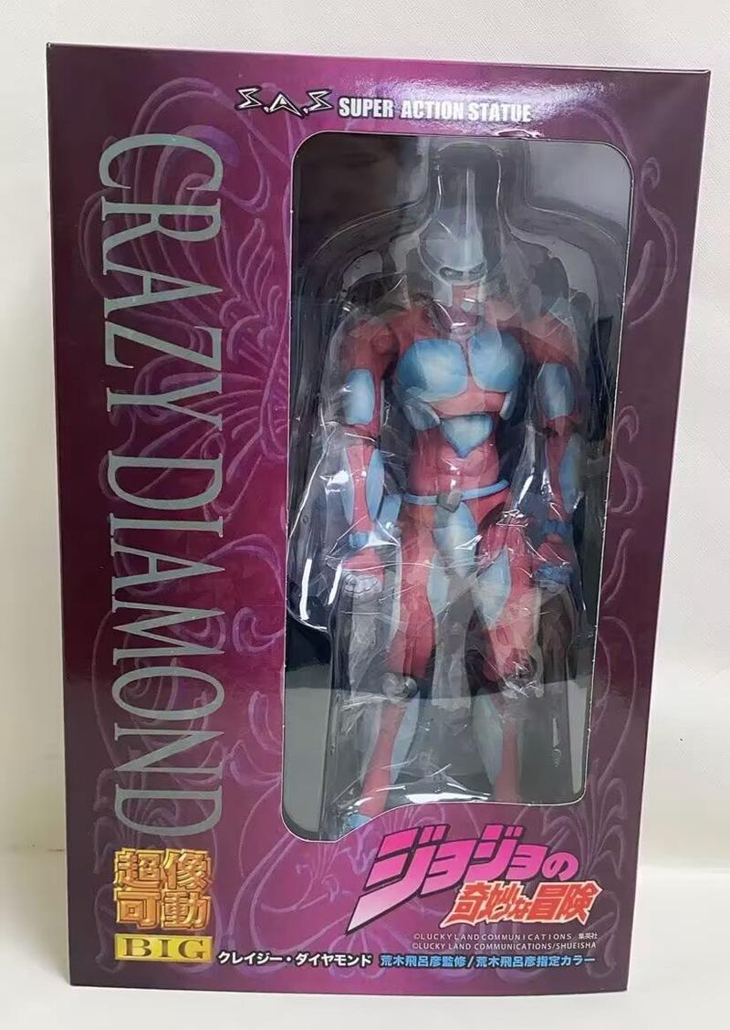 Jojo S Fantastic Adventure, Part 4, Immortal Diamonds, Crazy Diamonds, Super Like Movable Model Boxed Figure