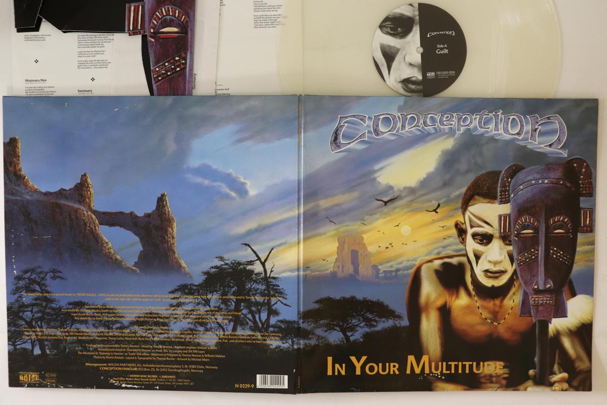 

12inch Record CONCEPTION In Your Multitude N02299 NOISE 1995 Germany Metal Used