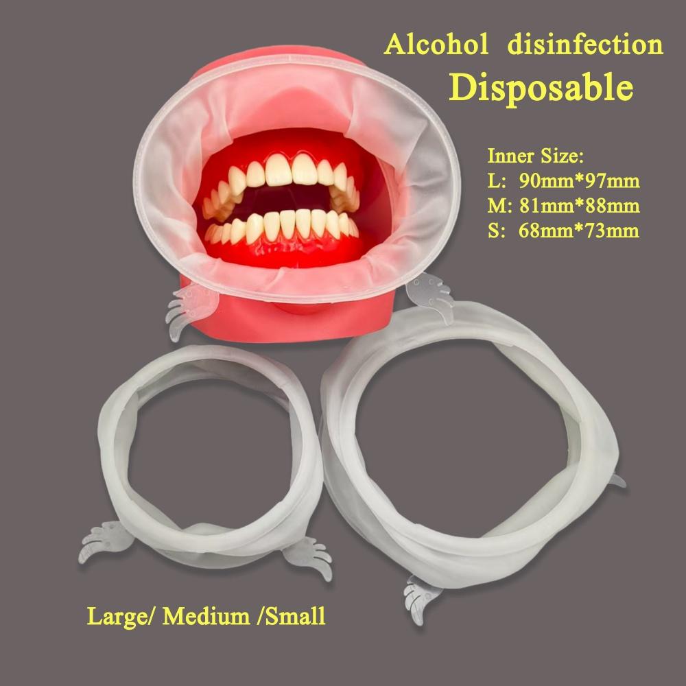 Dental Mouth Spreaders 3D Dental O Shape Cheek Retractors Lips Protection Mouth Openers Regular Adult and Child Models