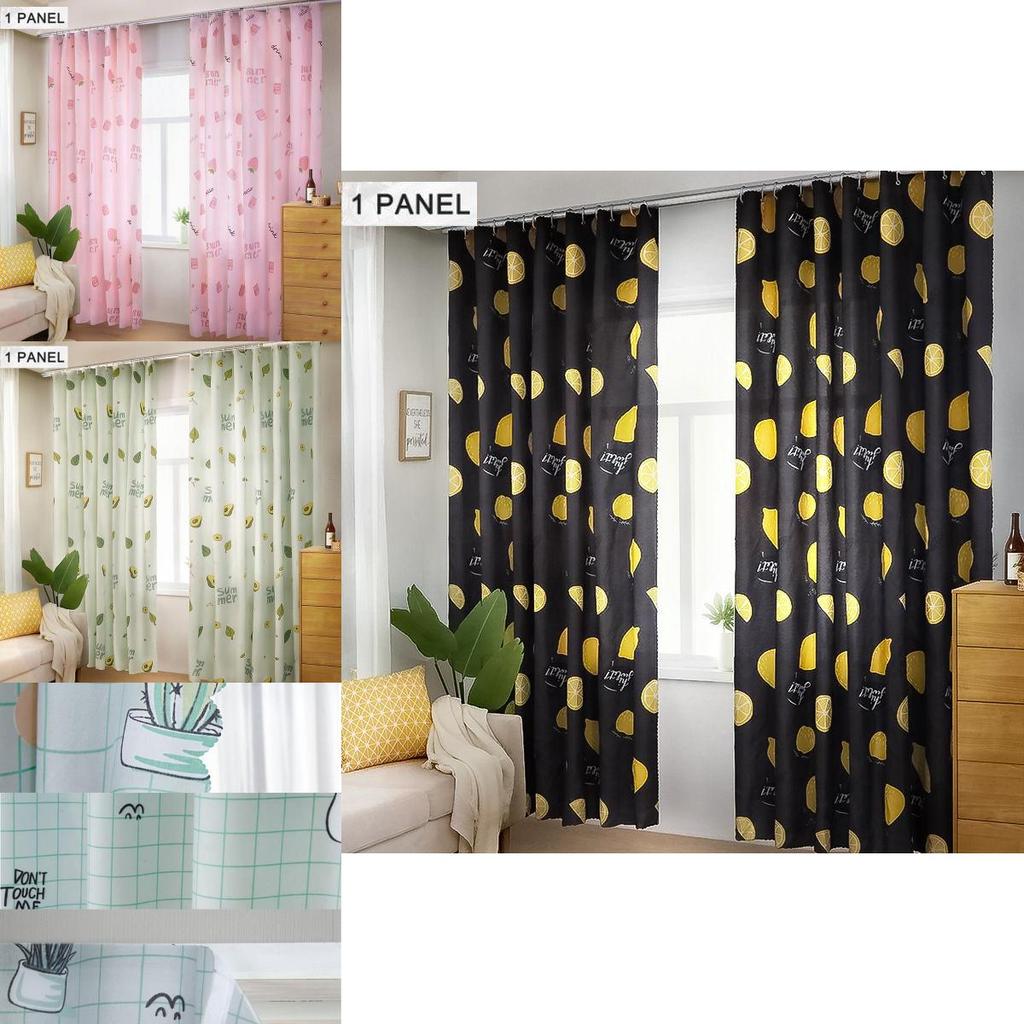 Plush Blackout Window Curtain In Modern Style Perfect For Living Room Decoration