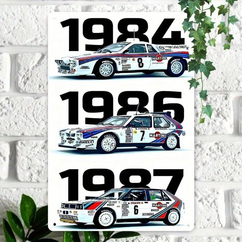 

Vintage Metal Tin Sign Retro Car Garage Wall Decor