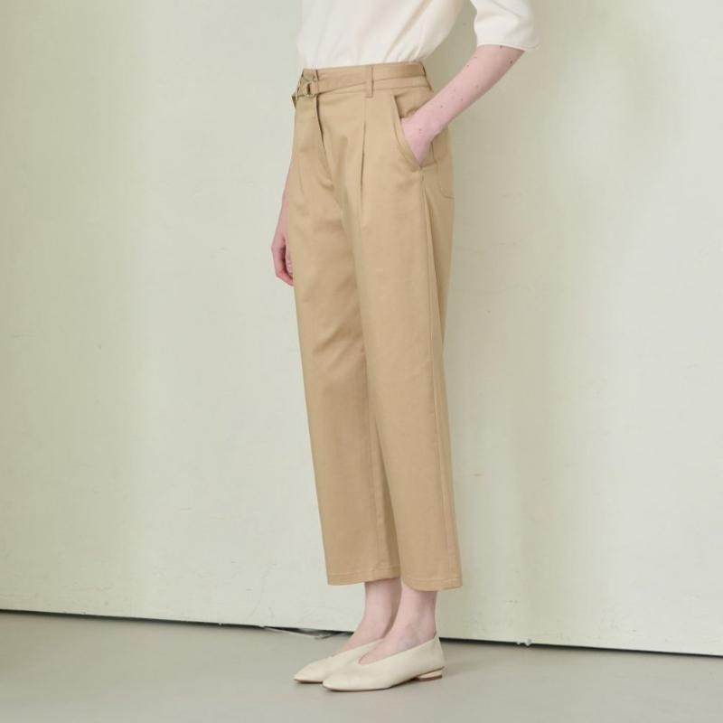 BCBG Belted Pintuck Pants B4s2p326