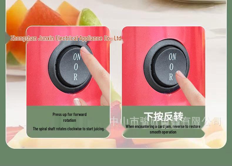 Automatic Small Household & Commercial Juicer with Pulp Separator