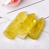 Beautiful Natural Crystal Unique Hexagonal Wand Column Home Decor Yellow Gem  Office