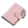 Fashion Women Wallet PU Leather Elegant Lady Wallets Hasp Zipper Design Short Coin Purse ID Card Holder