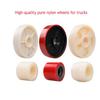 Forklift Wheel Accessories Nylon Wheel Manual Hydraulic Truck Ground Bull Cart Iron Core PU Polyurethane Lifting Bearing High-qu