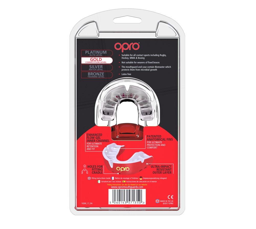Opro Children's Mouthguard Gold GEN5 Red