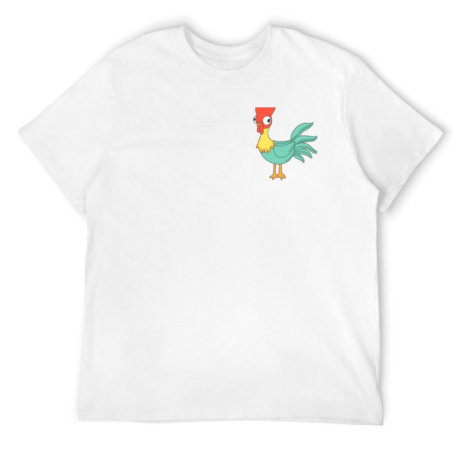Hei Hei Chicken T-Shirt cotton graphic tees cute clothes blue archive t shirts for men cotton S