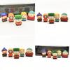 5pcs South Park Figures Block Set For Children's Imagination Play And Home Decoration