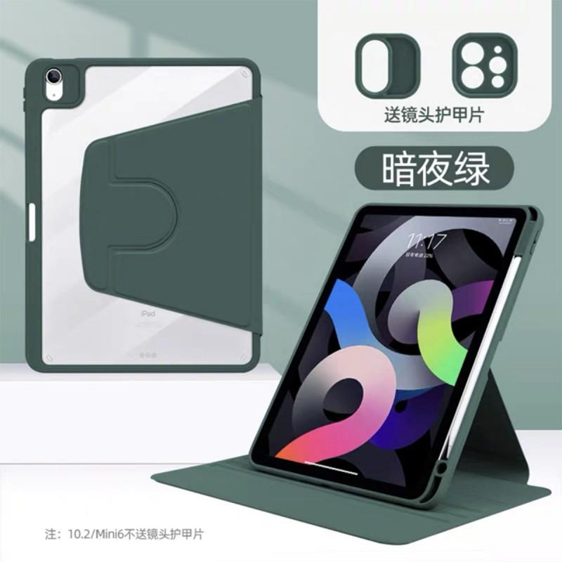 Magnetic Folio Case IPad 10th Gen With Stand Shockproof PC Cover Sleep/Wake Ins Style 3-Fold Design Multiple Colors