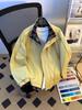 Men's 2025 Spring/Autumn Plaid Two-Piece Color Block Stand Collar Jacket - College Style Versatile Outerwear