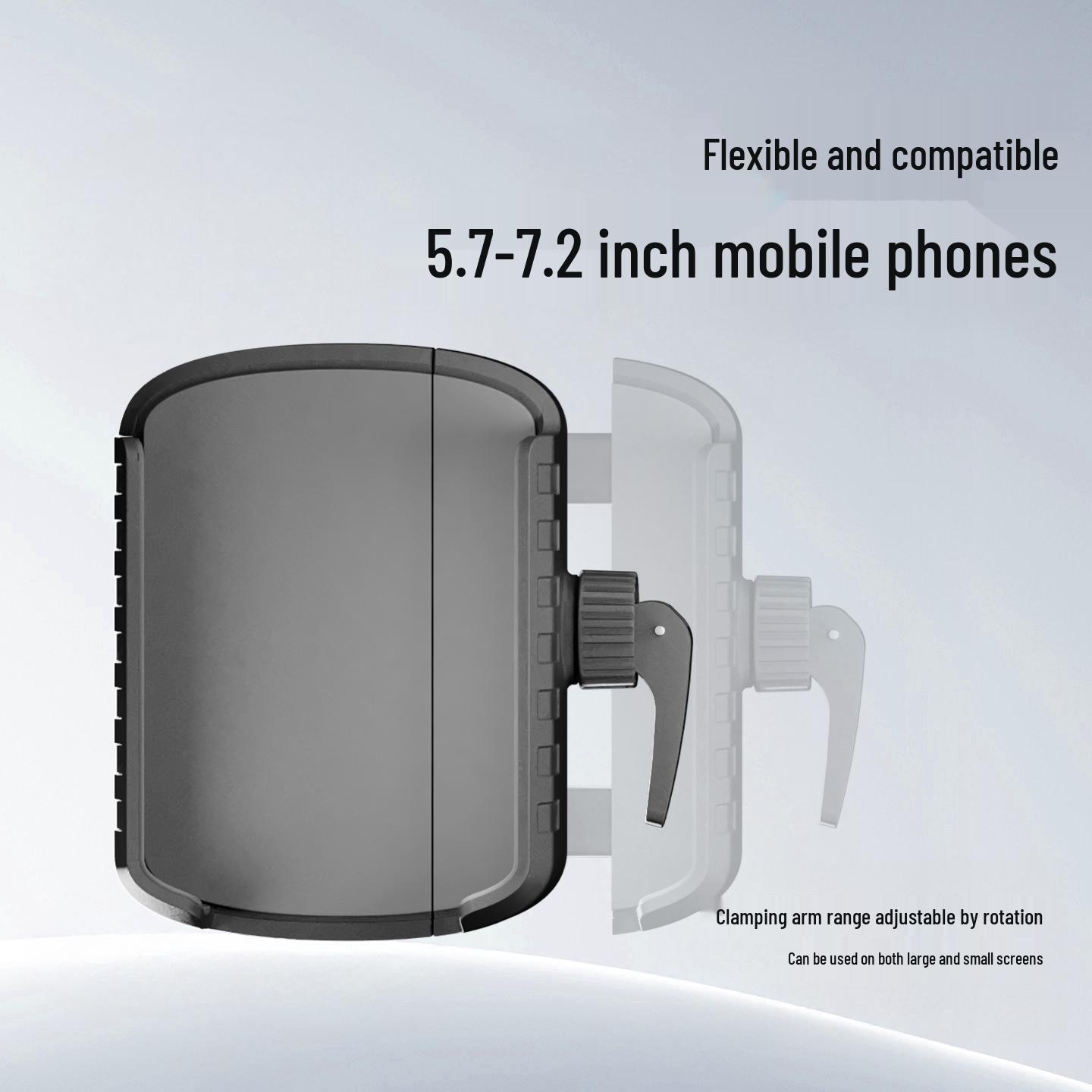 

Universal Bicycle and Motorcycle Phone Holder for Navigation чёрный