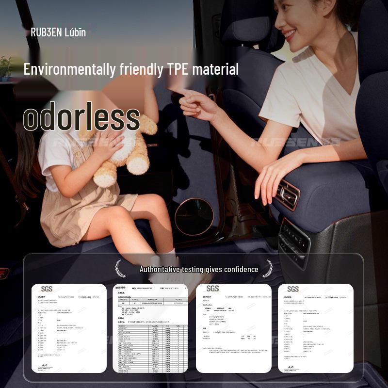 Lubin's TPE floor and trunk mats, plus interior protection for Leapmotor LAFA5.