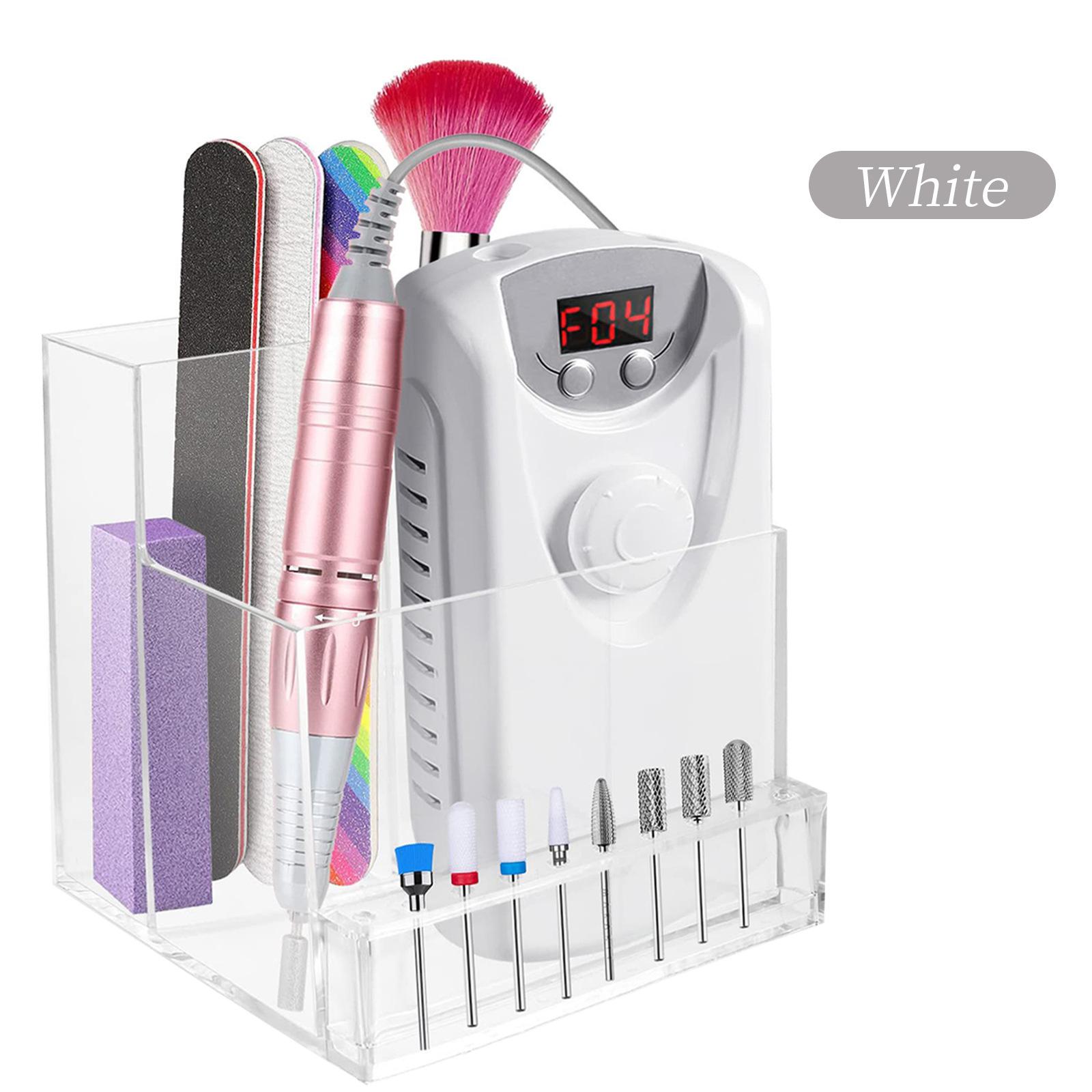 

Японский инструмент для маникюра, стойка для хранения шлифовальных машин, прозрачная коробка для шлифовальных насадок и сверл